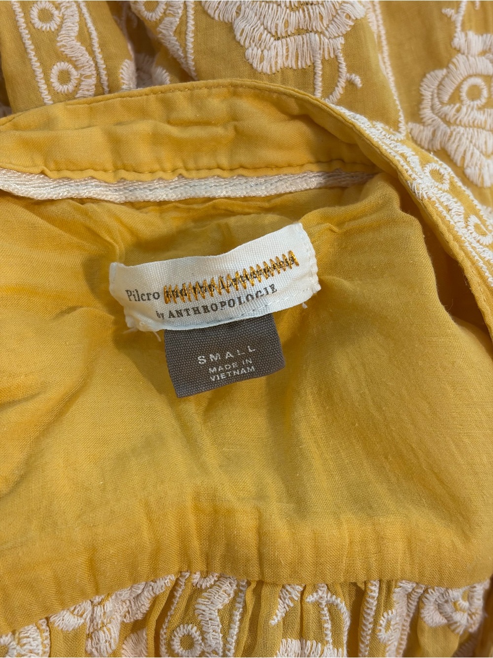 Pilcro by Anthropologie The Bella Femme Buttondown Blouse - Picture 3 of 3